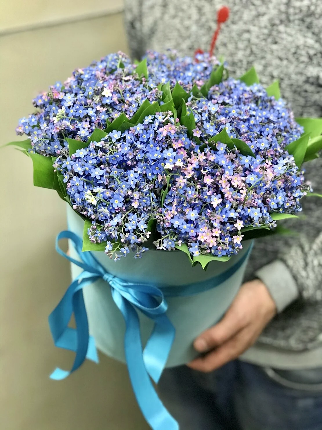 Букет незабудок