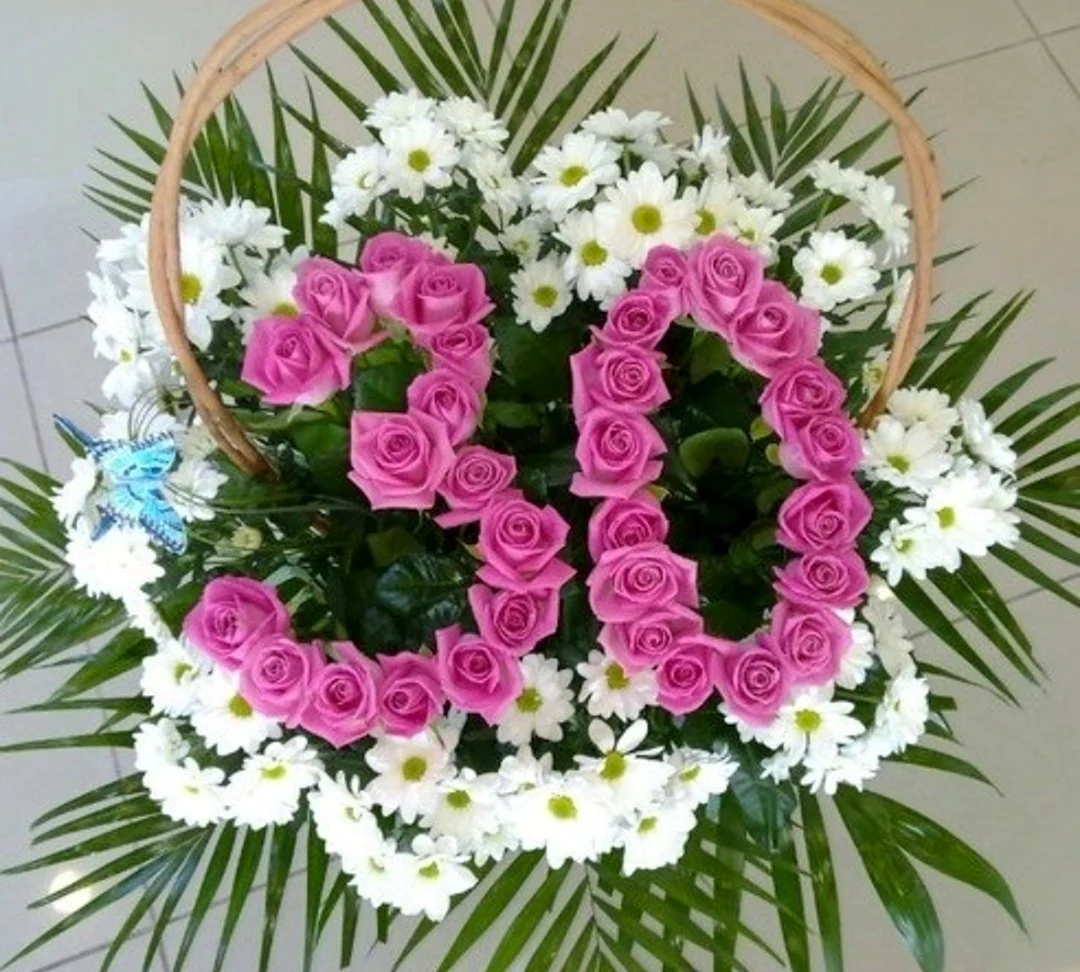 Букет цветов на 30 лет