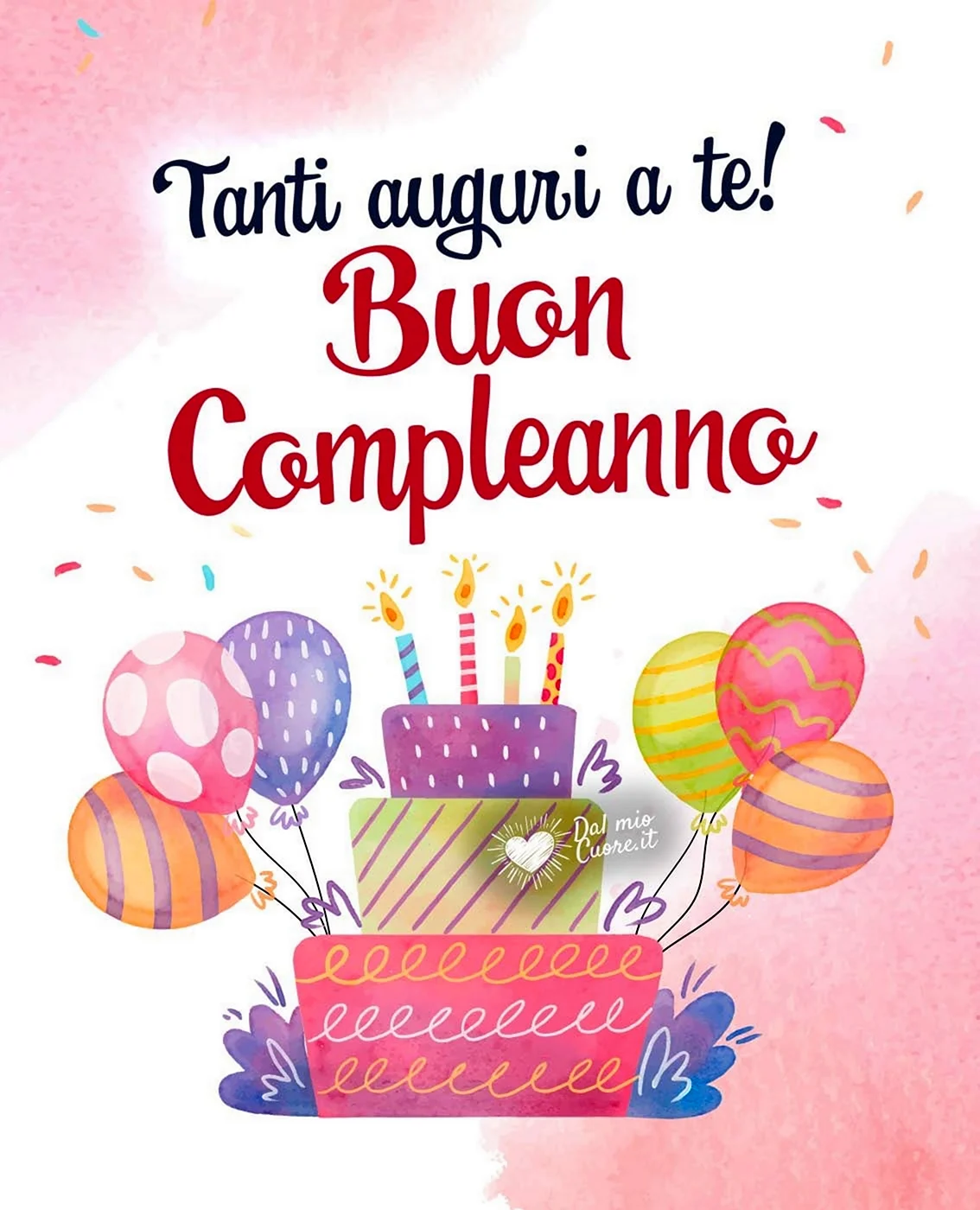 Buon compleanno картинки