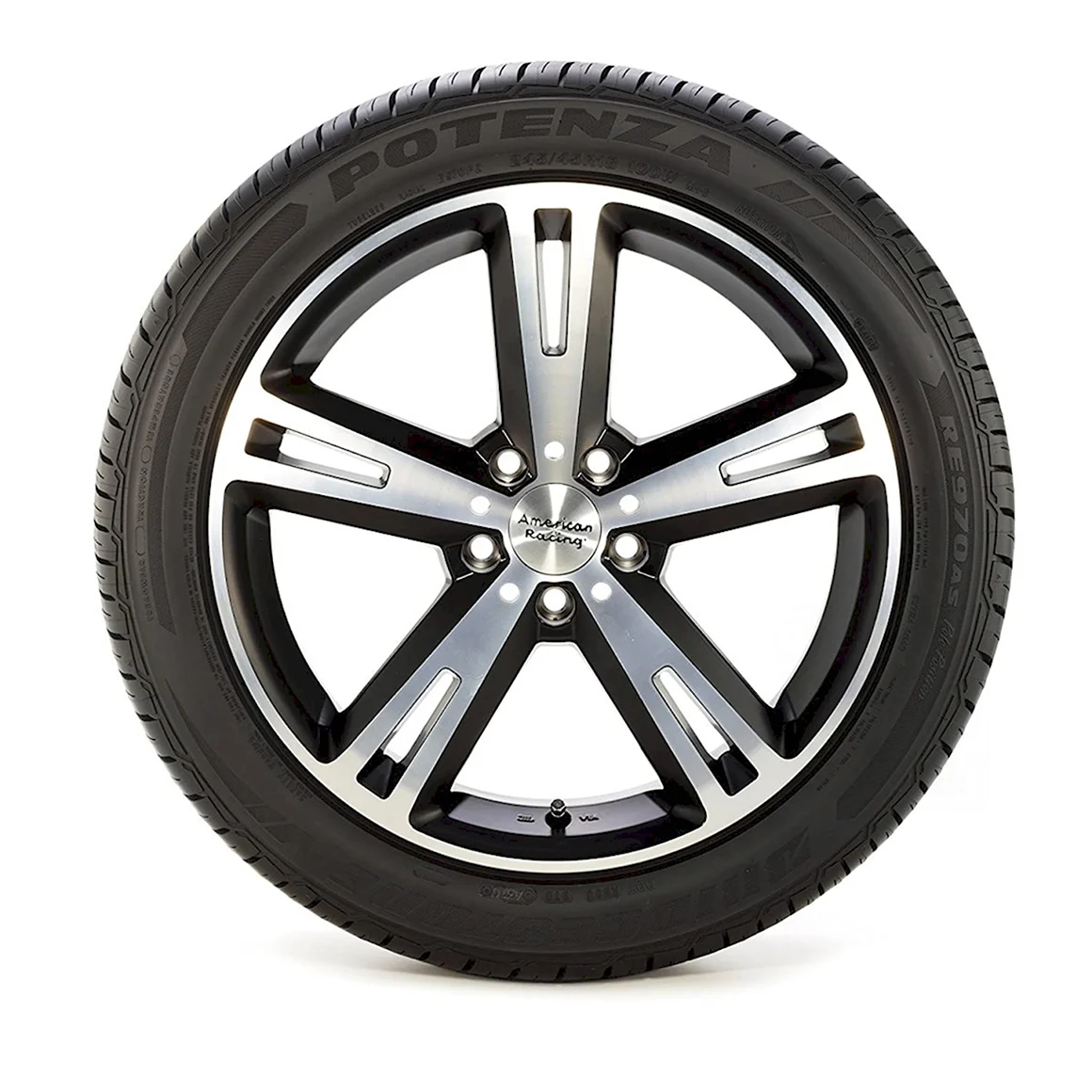 Car Tyre сбоку
