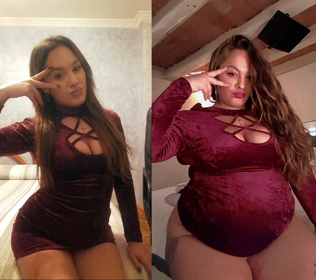 Carmen Lafox Weight gain 2020
