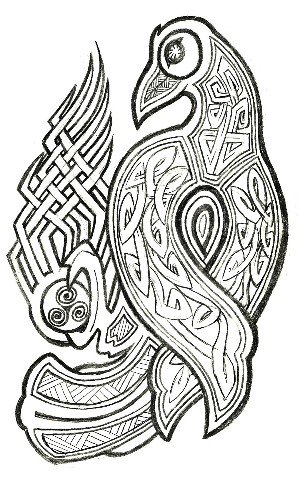 Celtic Raven