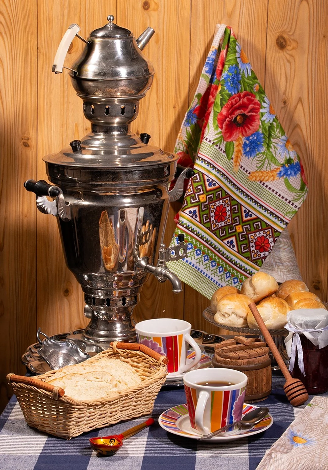 Чай из самовара
