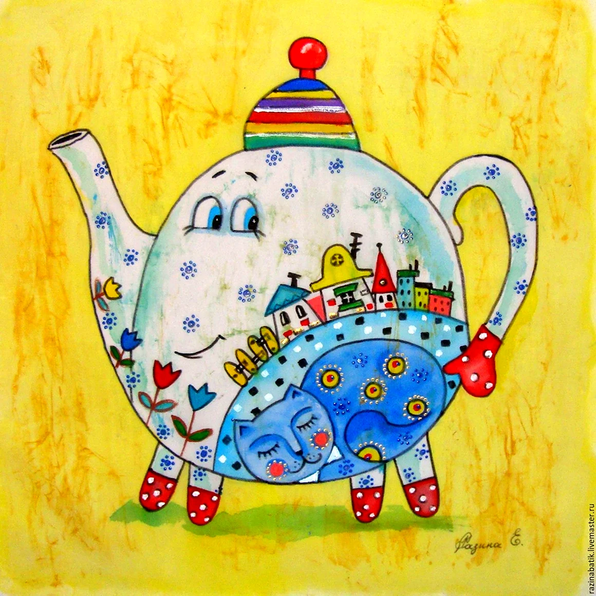 Чайник для рисования для детей