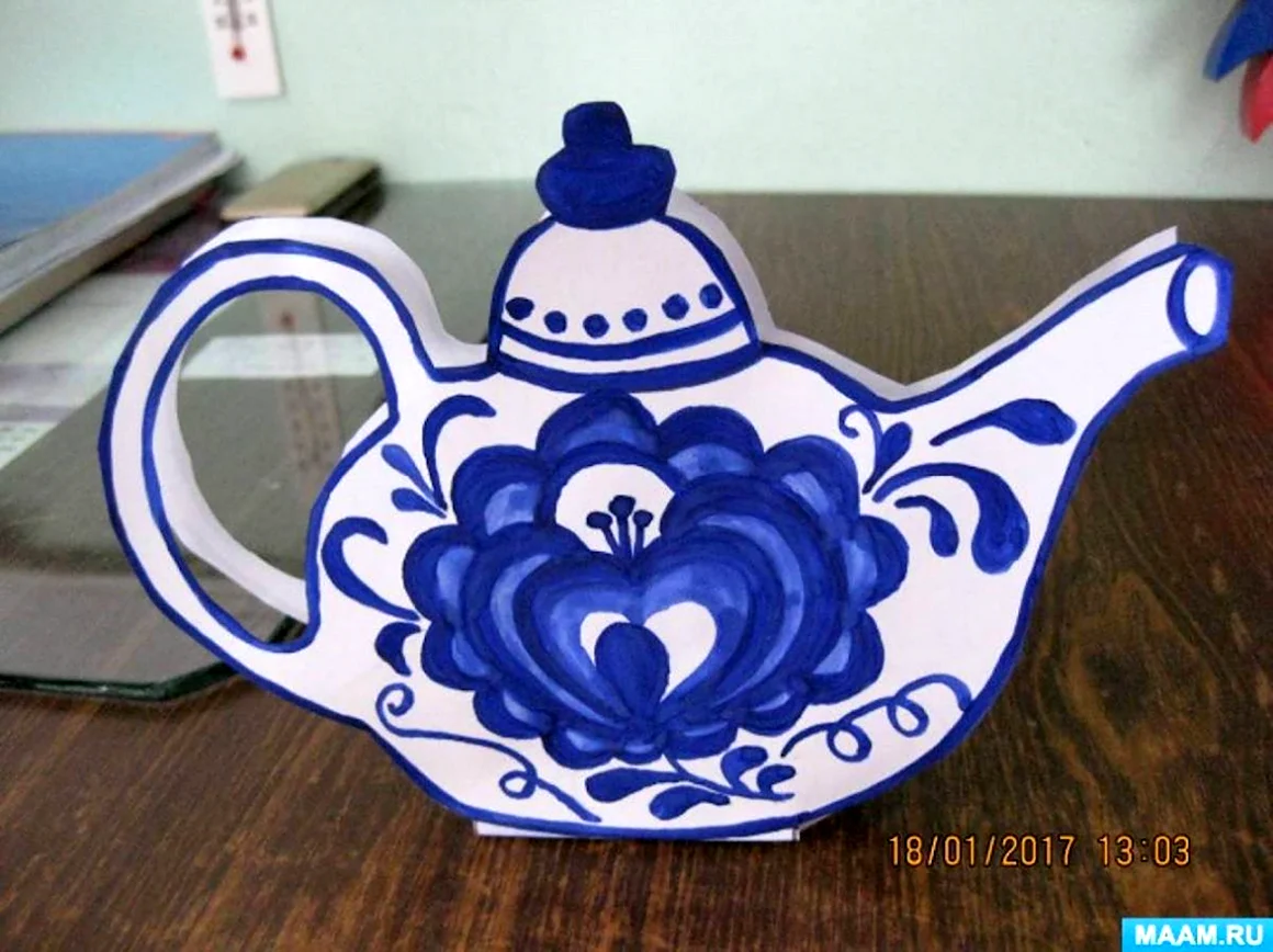 Чайник Гжель для детей