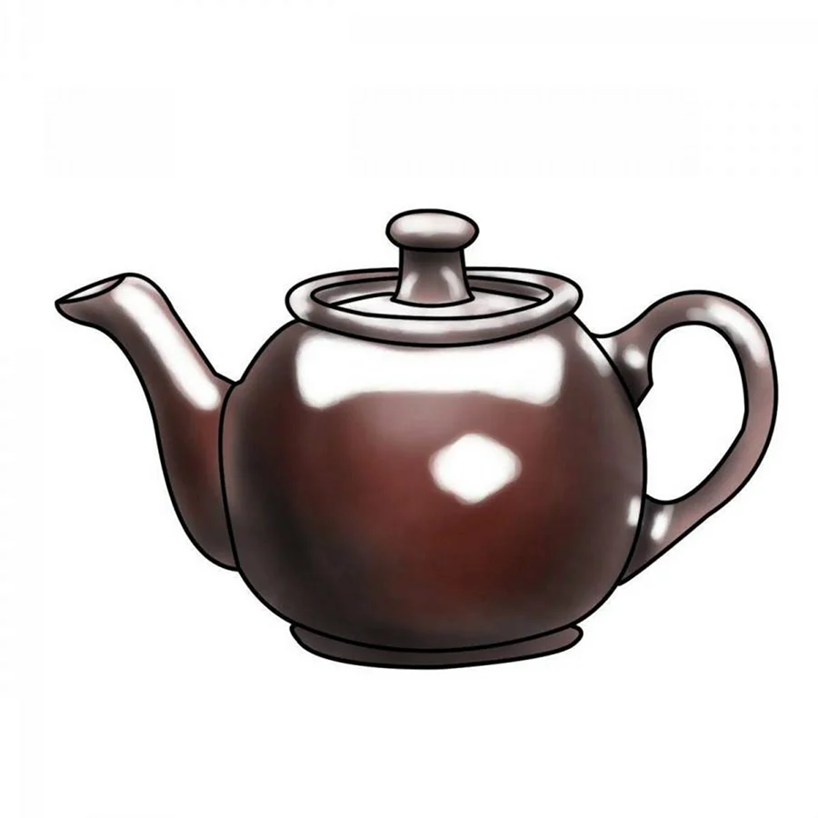 Чайник рисунок