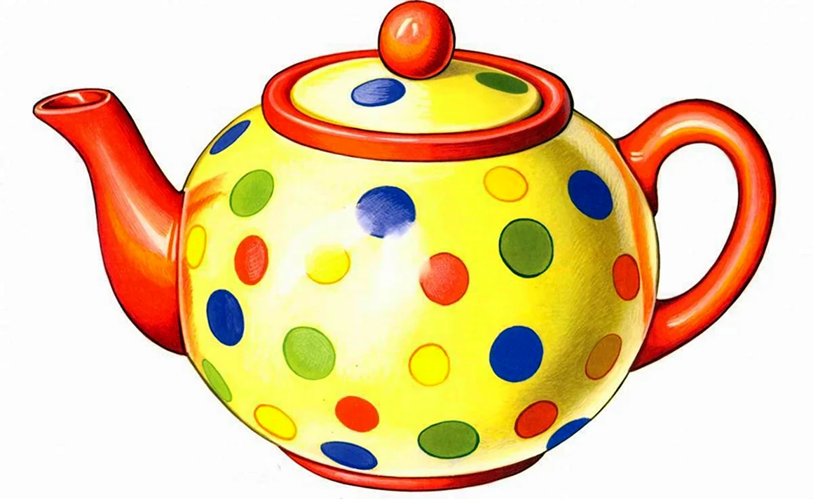 Чайник рисунок