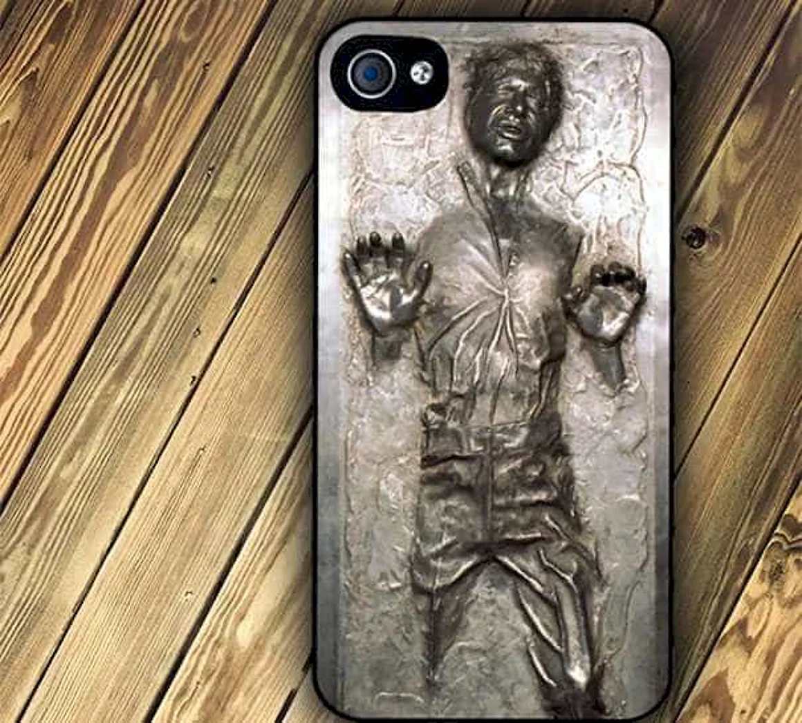 Чехол для iphone Хан Соло в карбоните