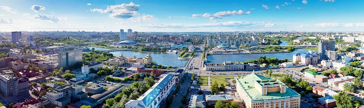 Челябинск панорама города
