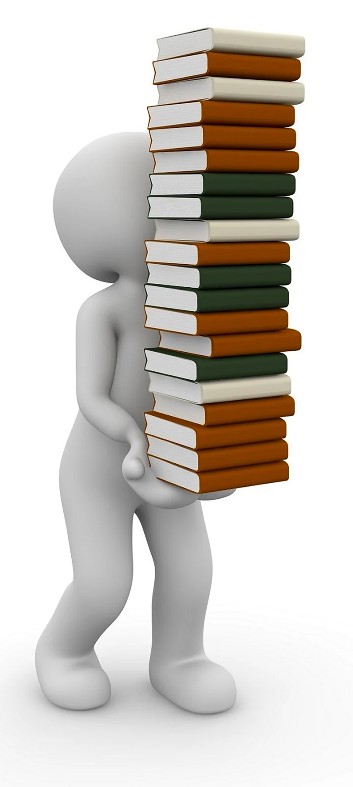 Человечек с книгой