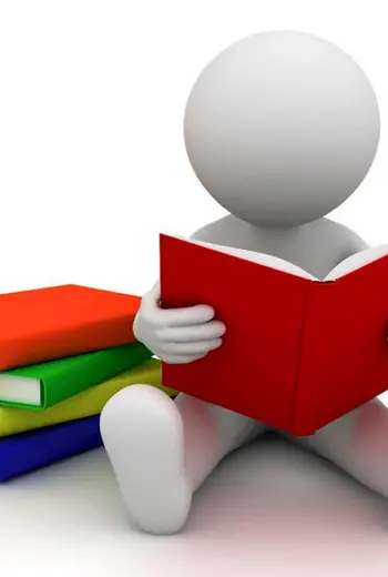 Человечек с книжкой