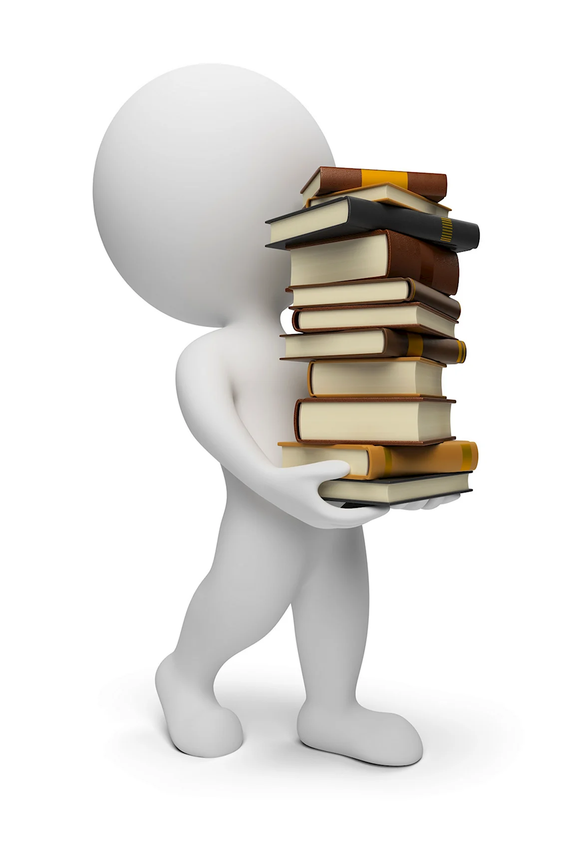 Человечек с книжкой
