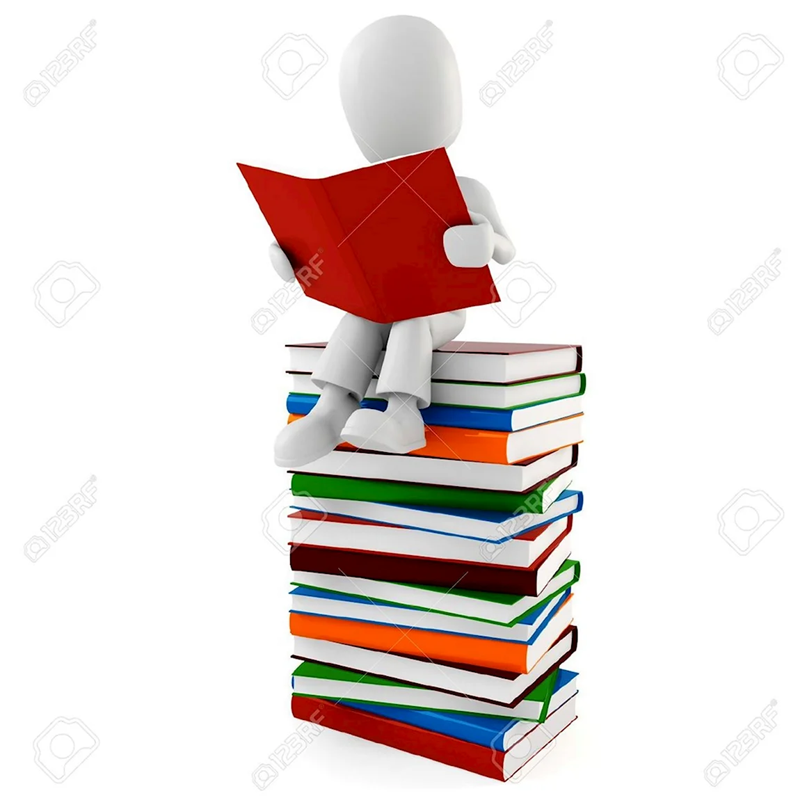 Человечек с книжкой