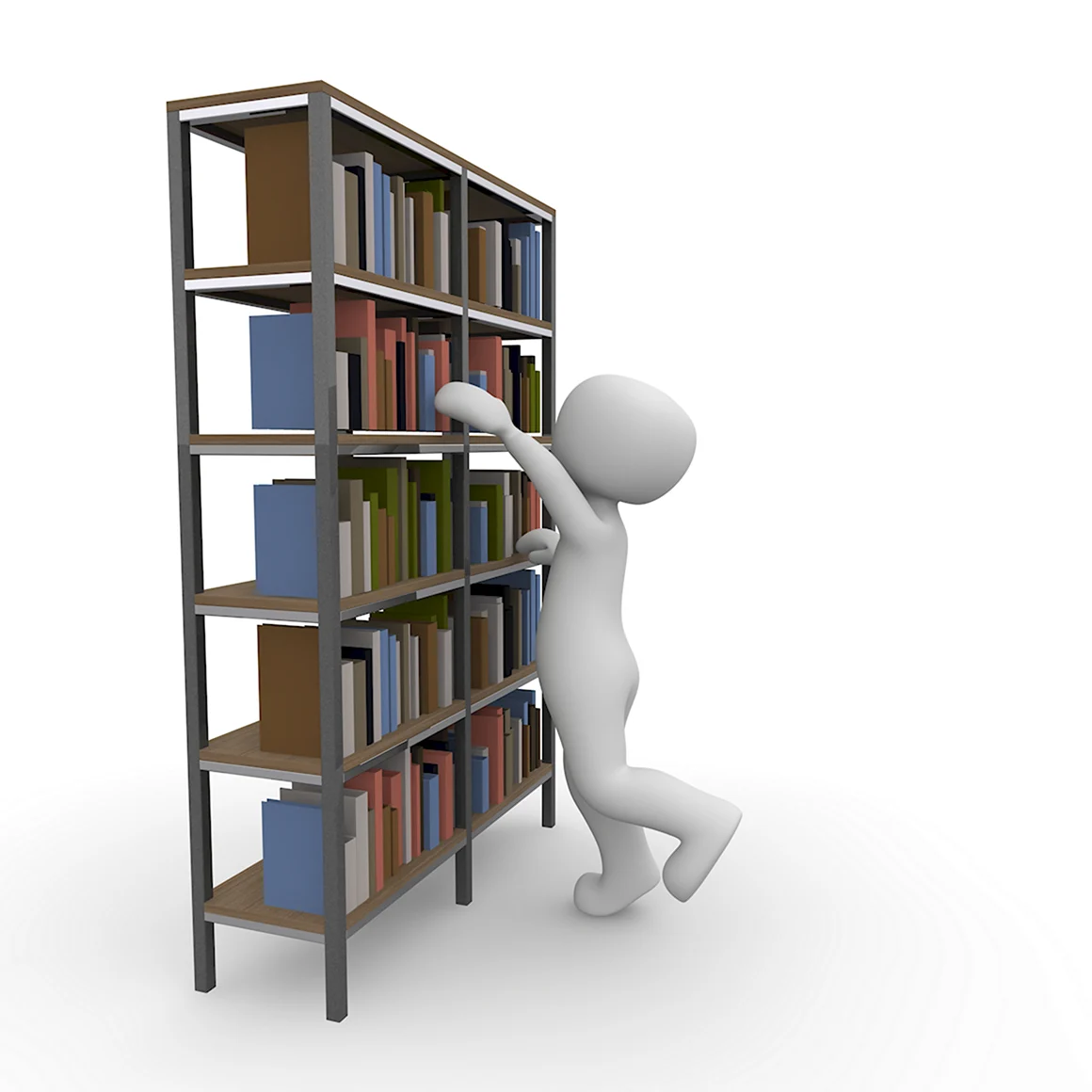 Человечек с книжкой