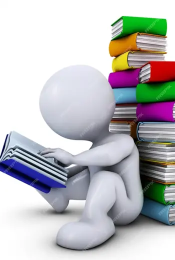 Человечек с книжкой