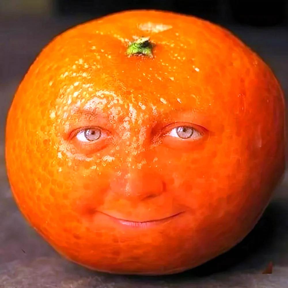 Человек апельсин