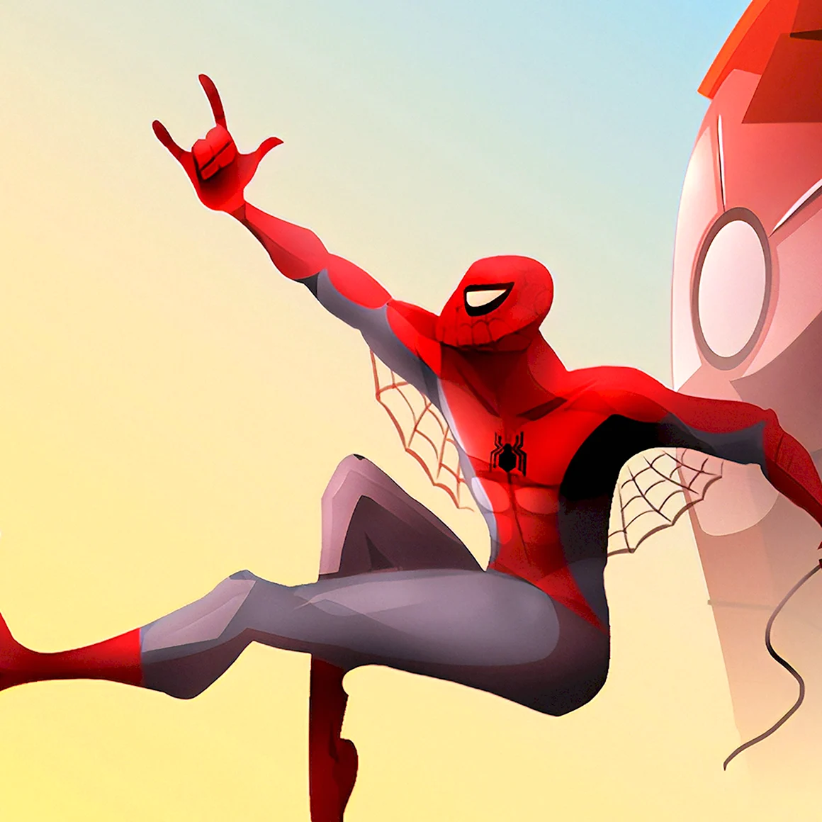 Человек паук Homecoming Art