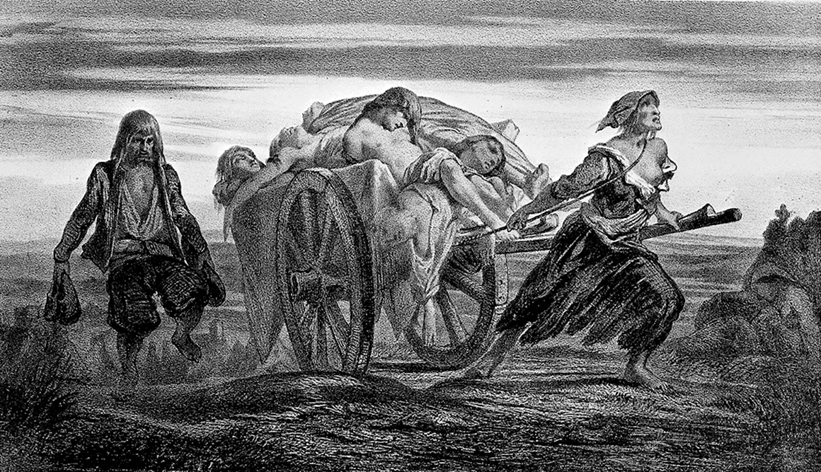 Черная смерть чума средние века