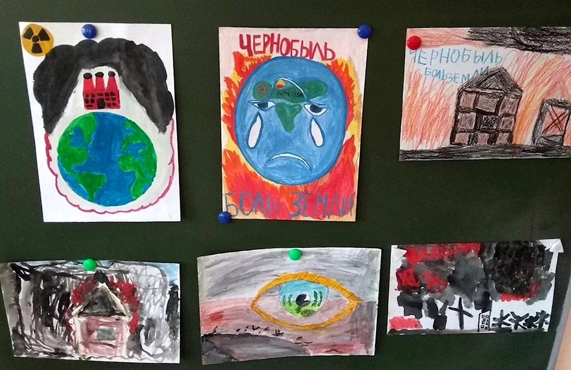 Чернобыль рисунки на конкурс