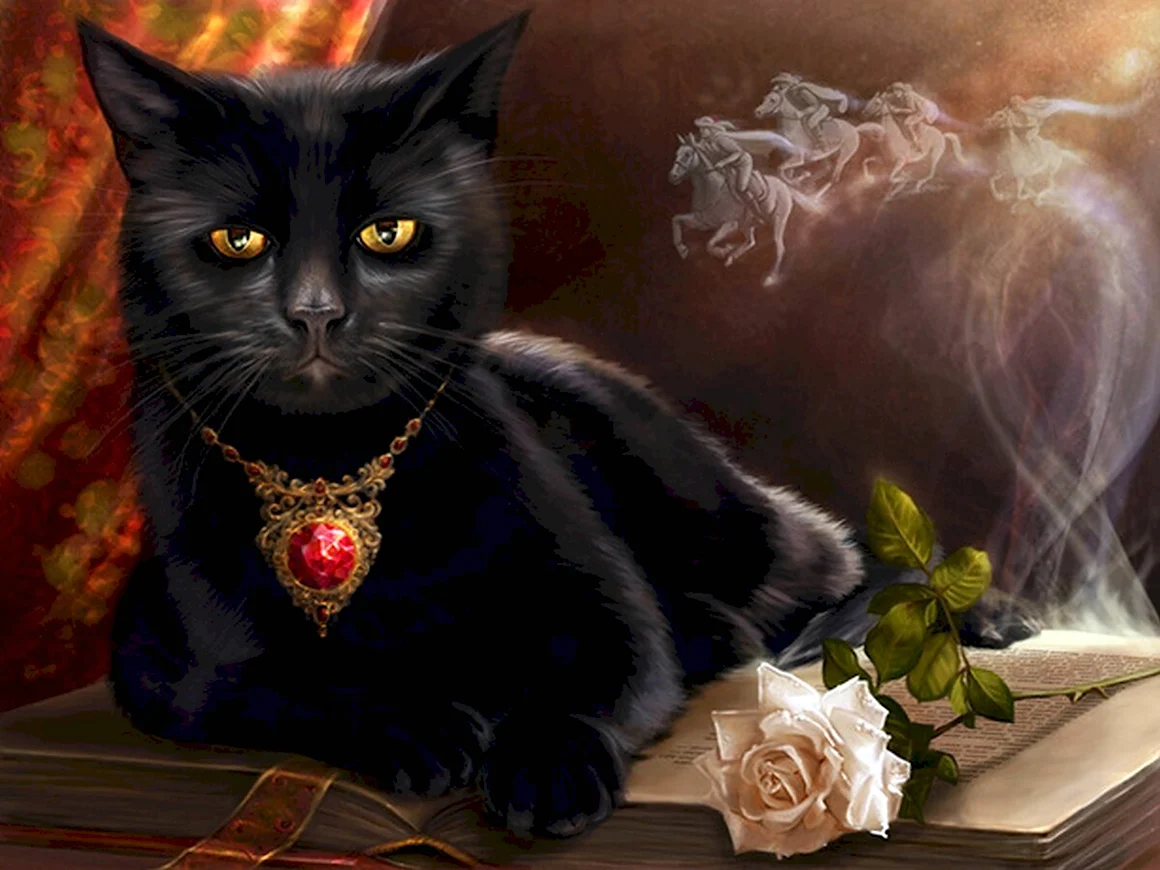 Чёрный кот