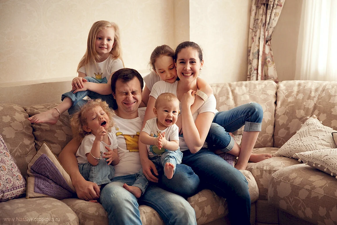 Четверо детей в семье