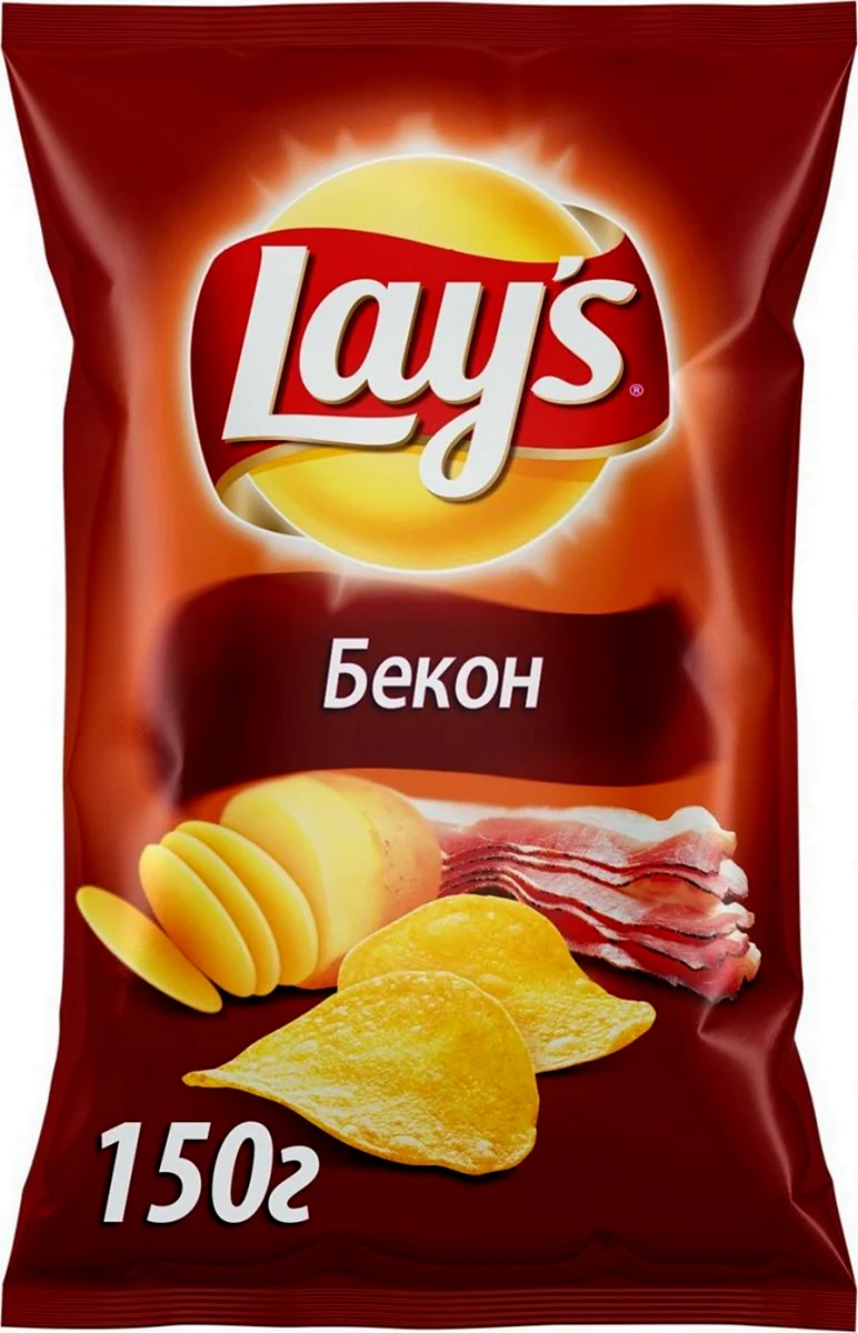 Чипсы Лейс бекон 81г
