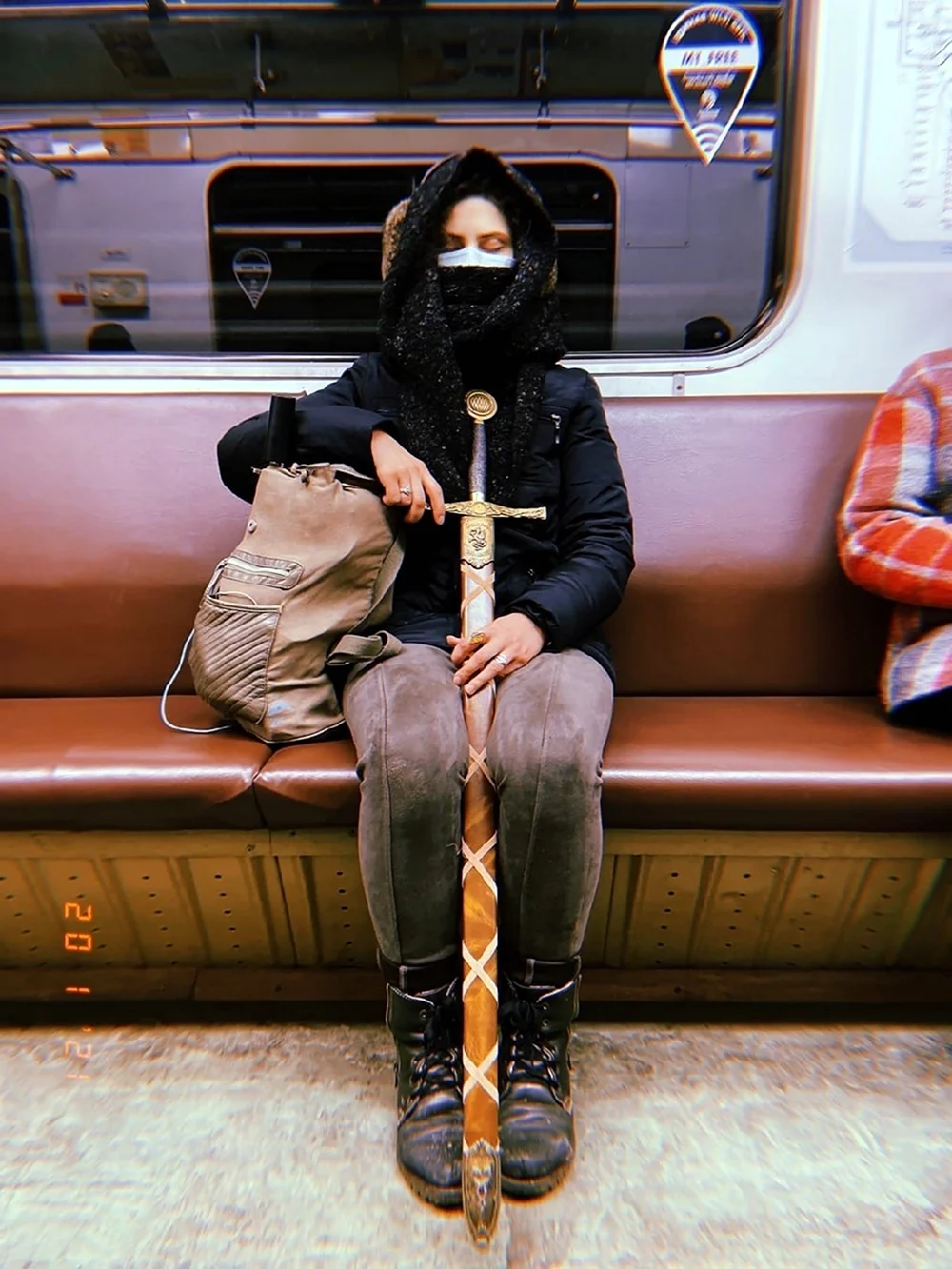 Чудаки в метро Московском