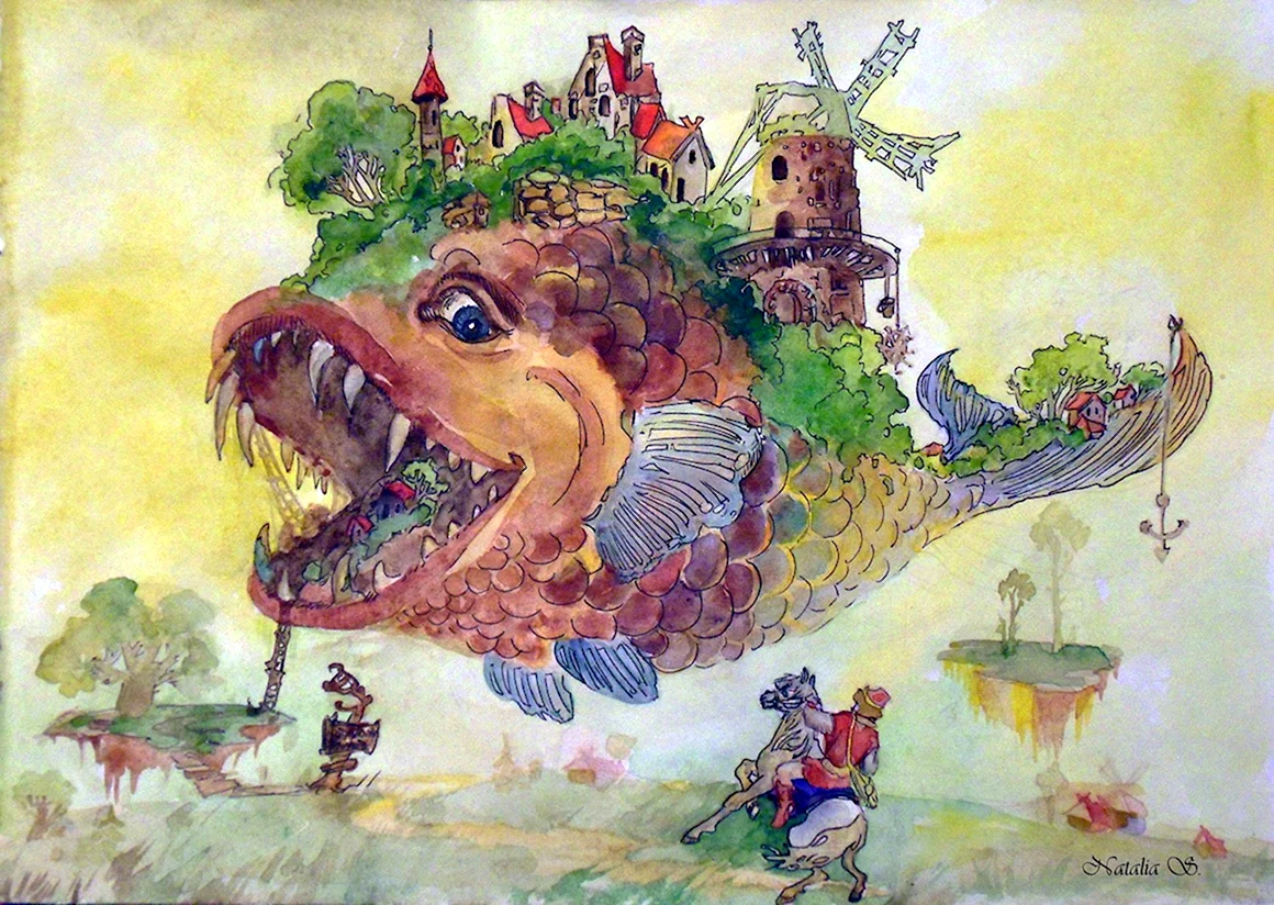 Чудо-юдо рыба-кит сказка