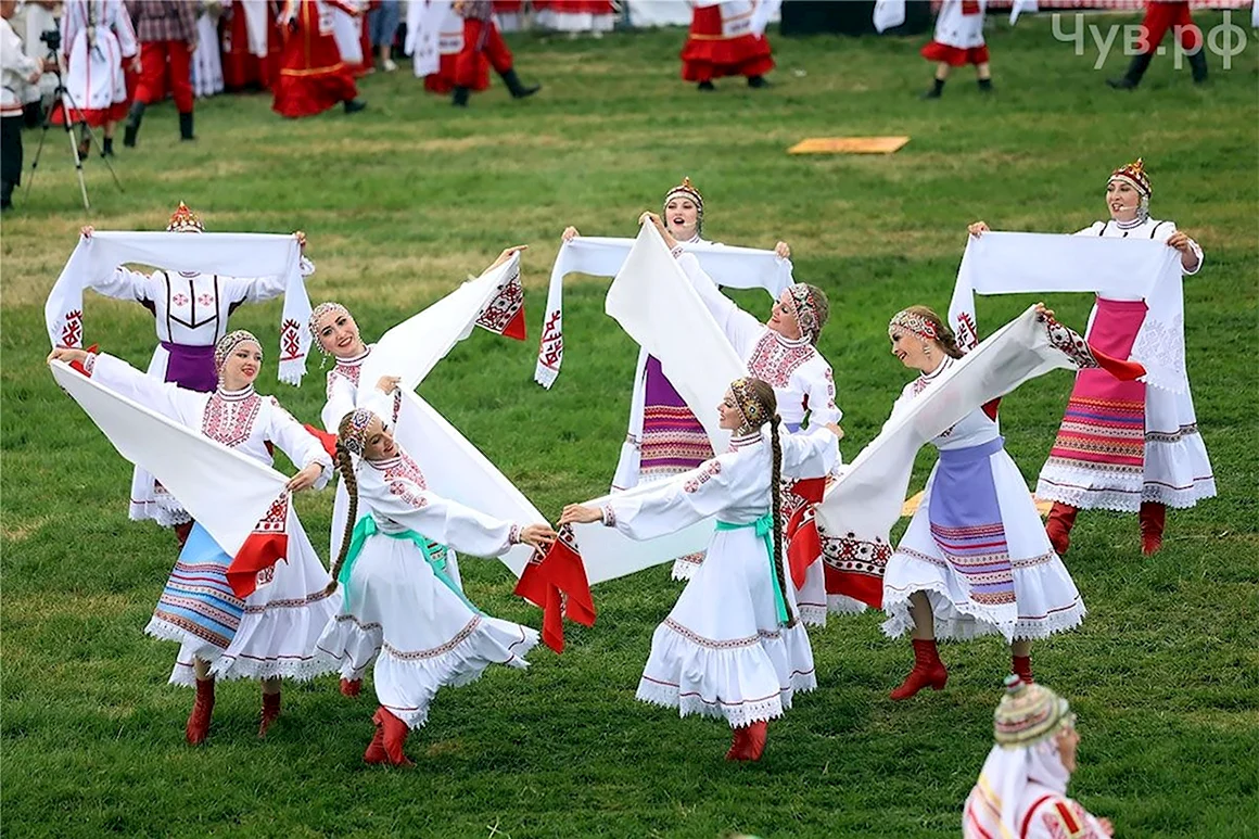 Чуваши праздники Сабантуй
