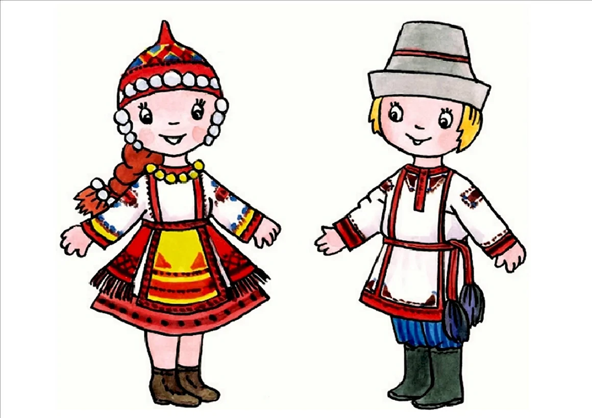 Чувашские костюмы для детей