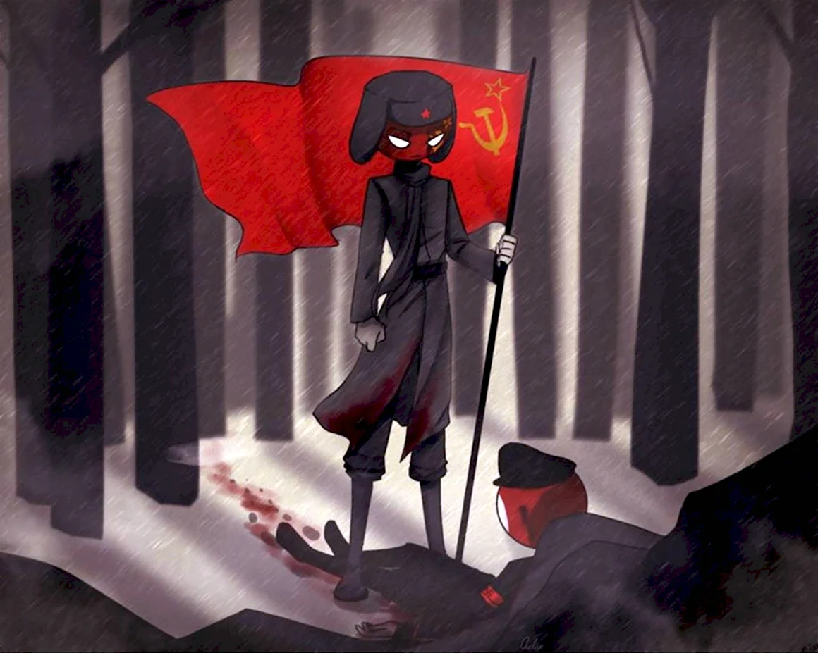 Countryhumans СССР И Рейх война