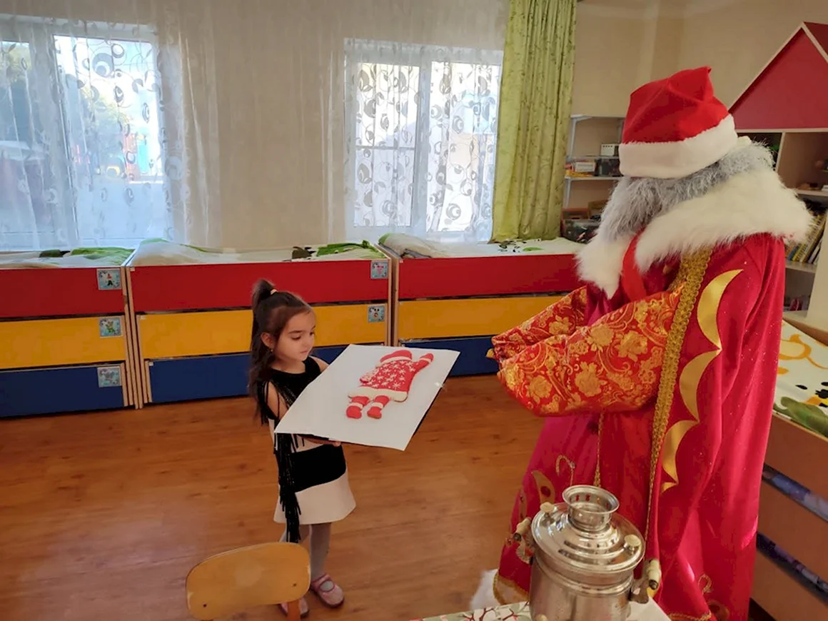 Дед Мороз в садике