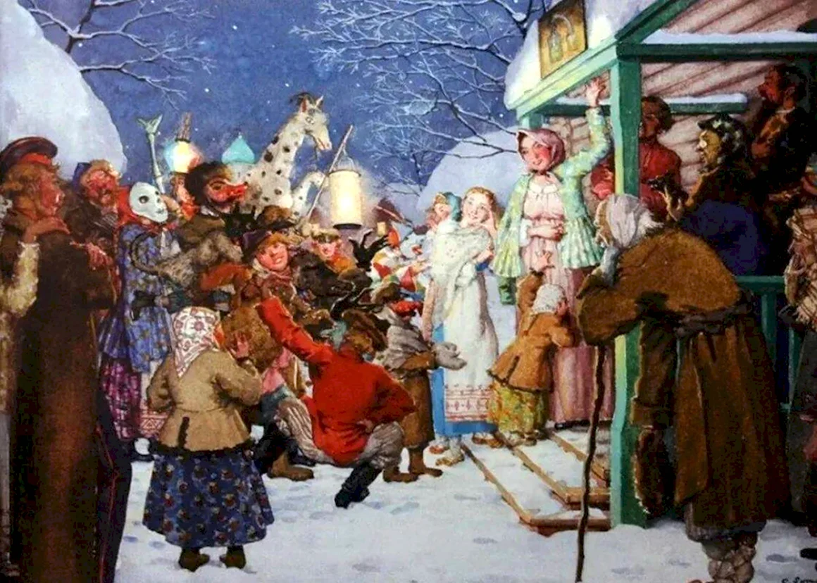 Декабрь Святки Чайковский