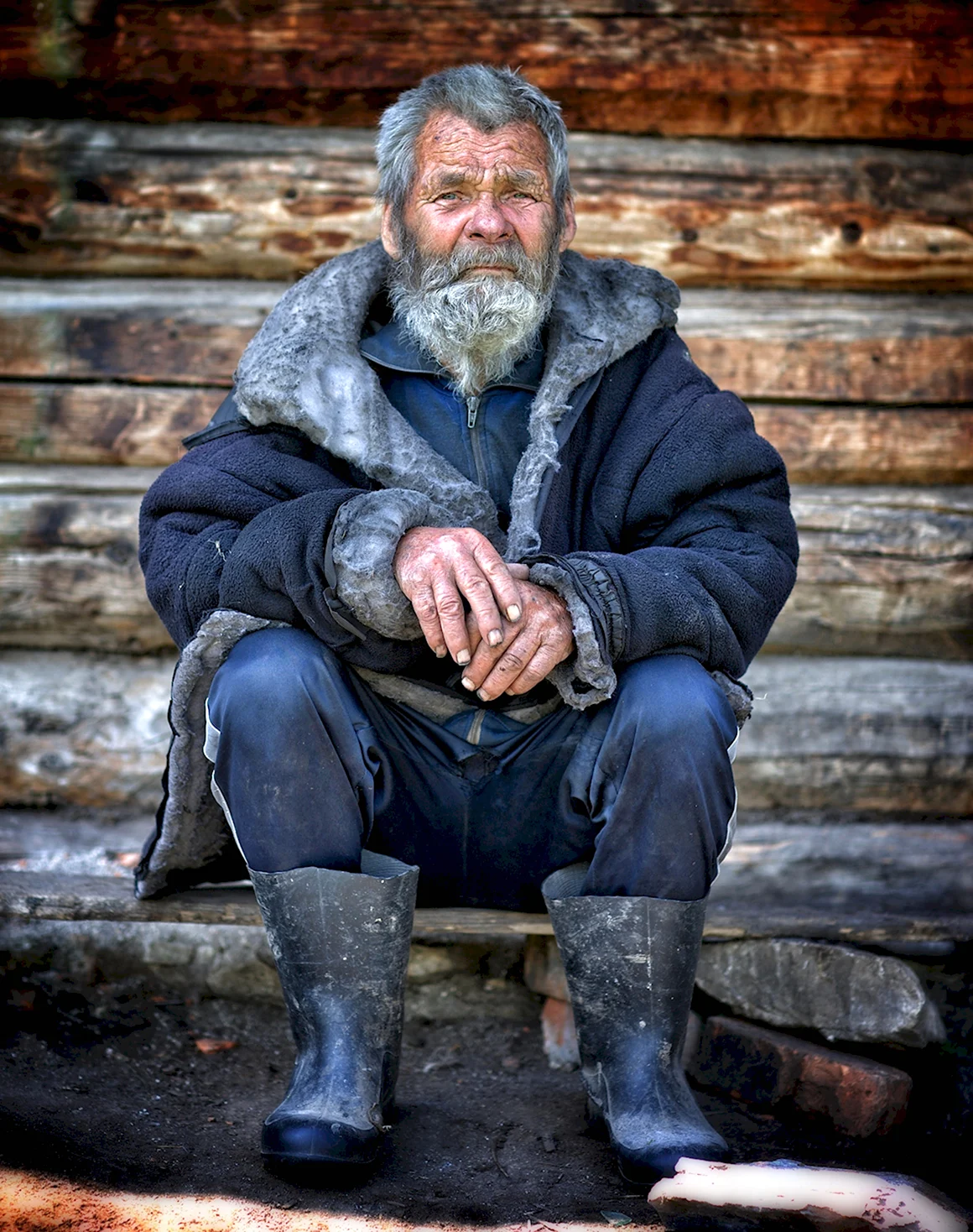 Деревенский дедушка