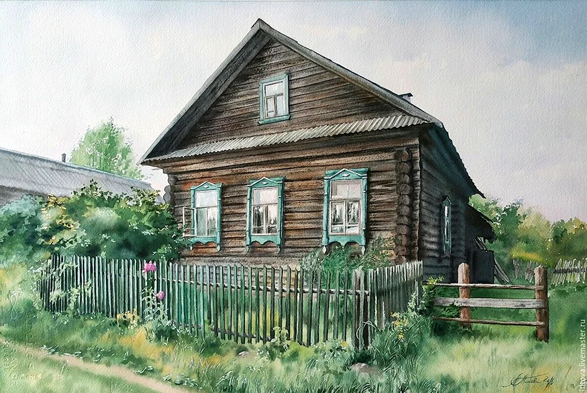 Деревенский дом