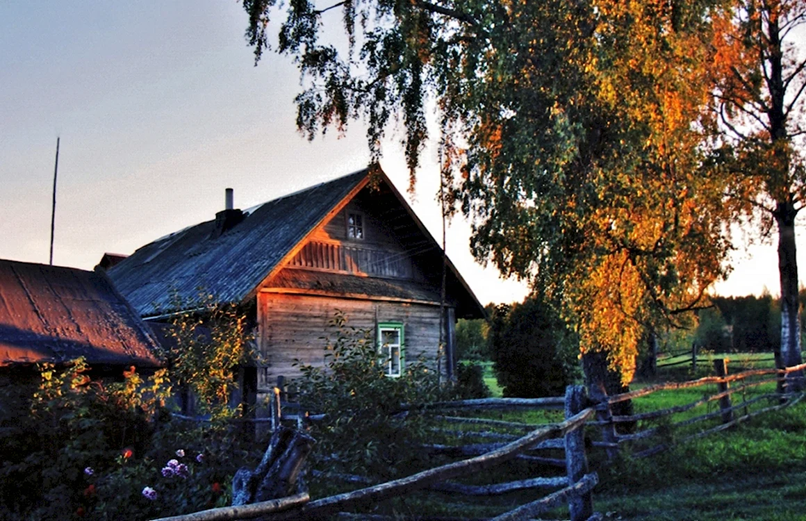 Деревенский домик
