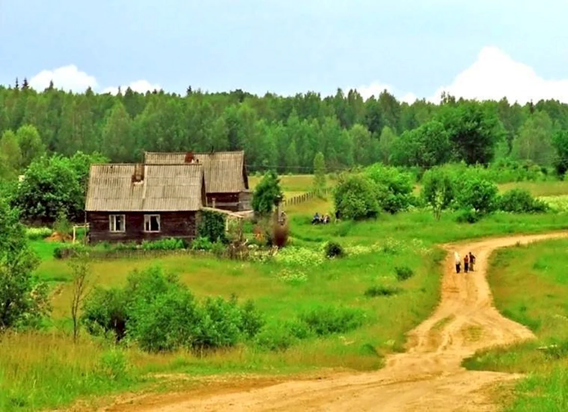 Деревня русский Лем Пермский край