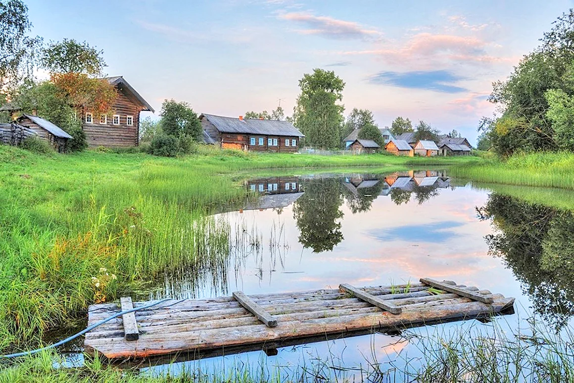 Деревня русский Лем Пермский край