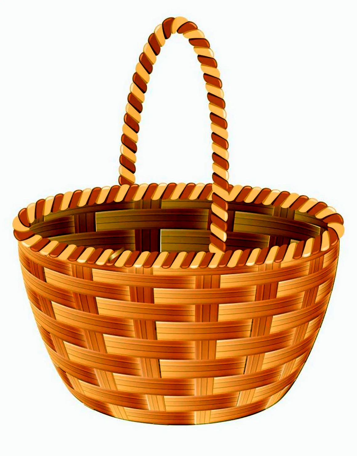 Дети с корзинкой
