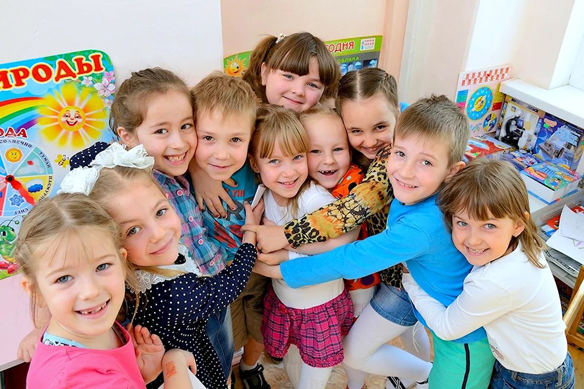 Дети в детском саду