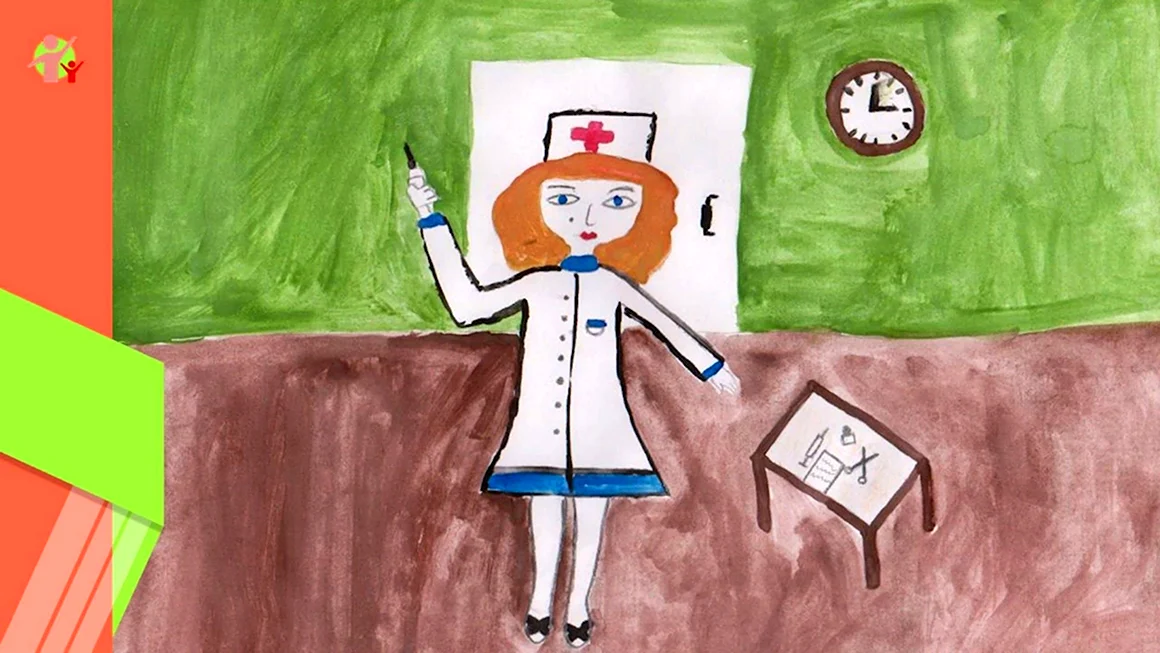 Детские рисунки на тему профессии