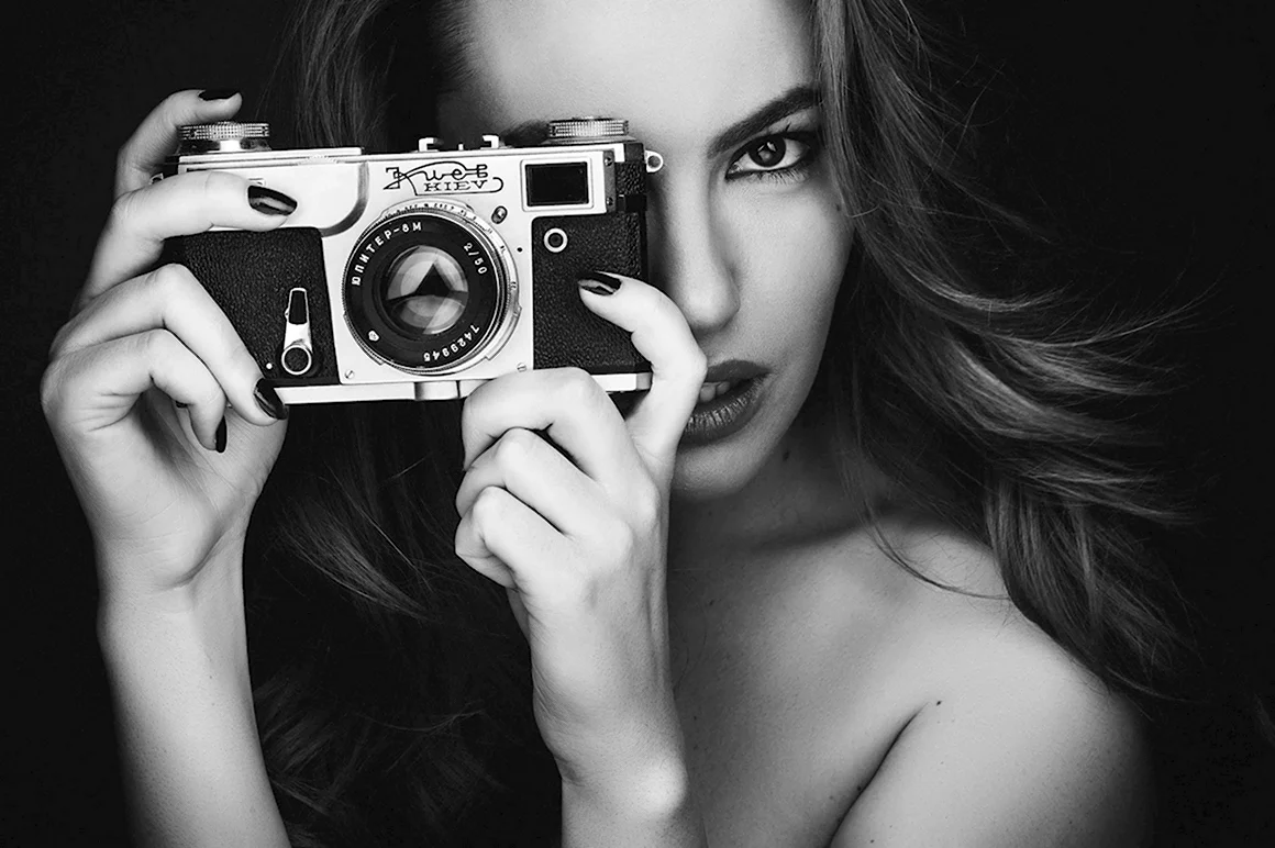 Девушка фотограф
