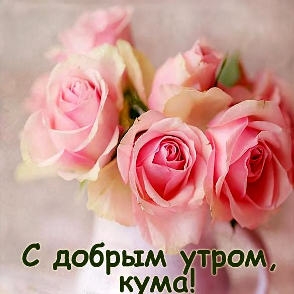 Доброе утро солнышко
