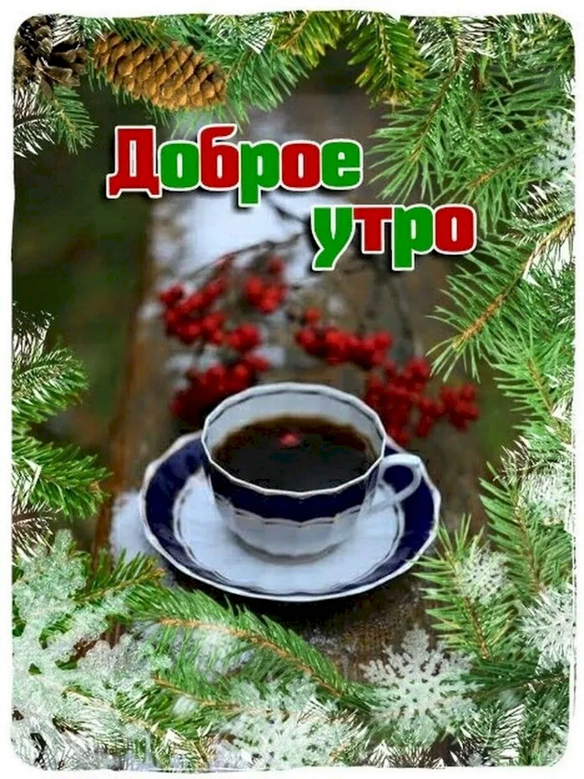Доброе зимнее утро
