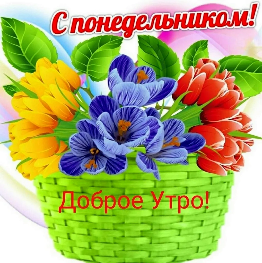 Доброго весеннего понедельника