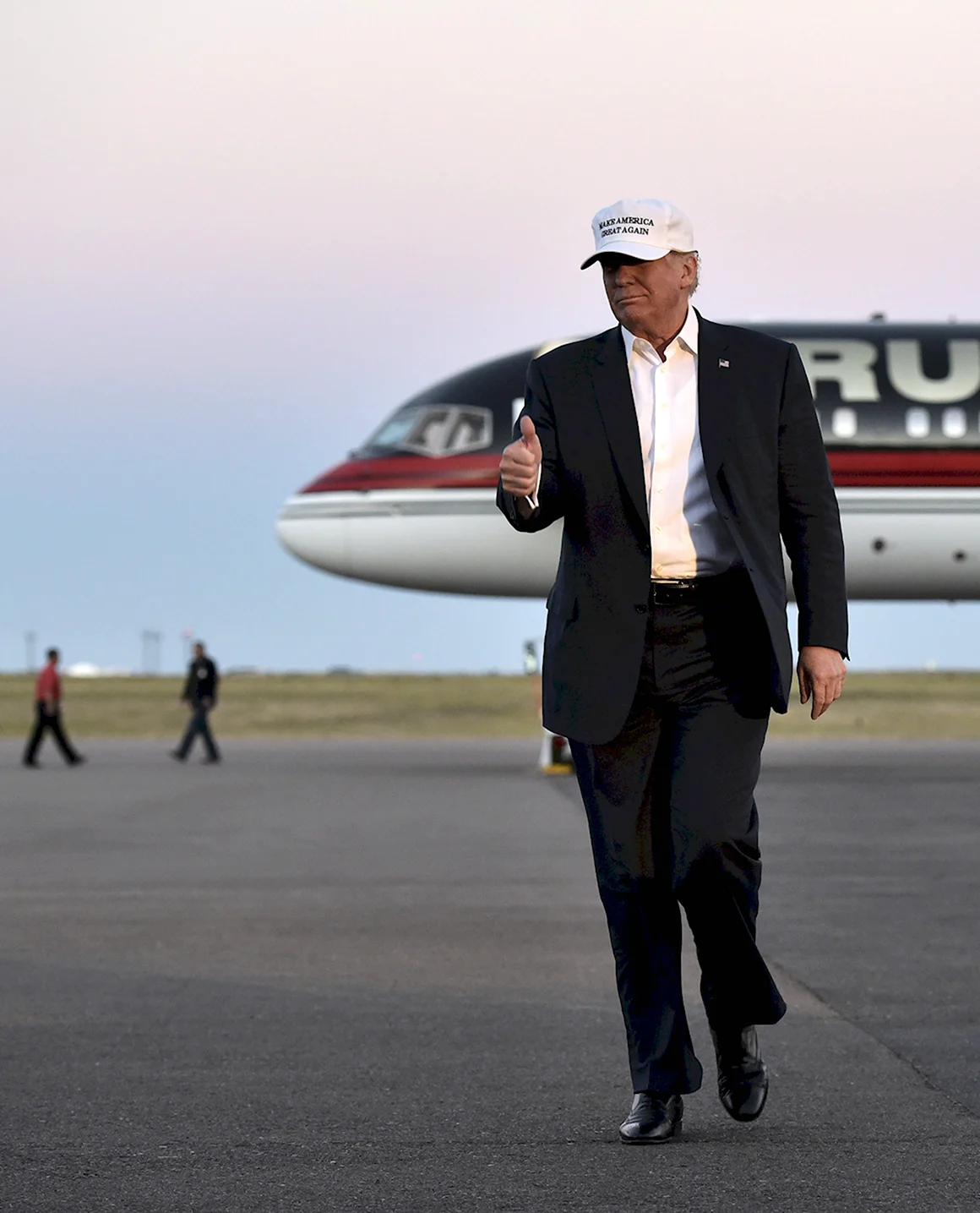 Дональд Трамп самолет
