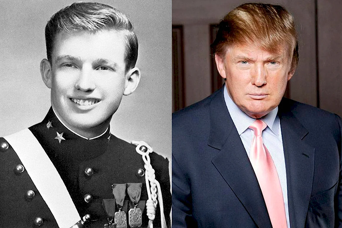 Дональд Трамп в молодости