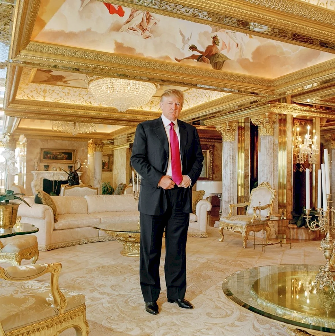 Дональд Трамп в Трамп Тауэр