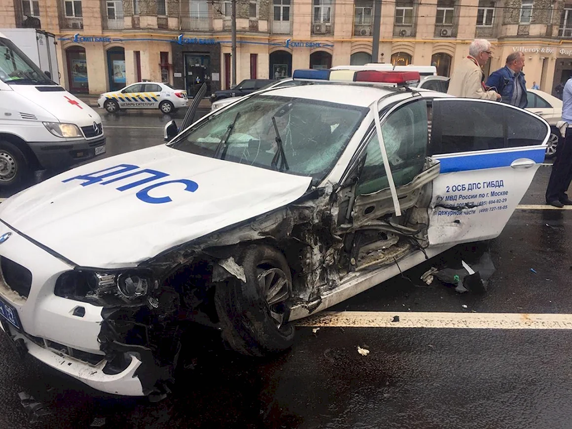 ДТП В Москве на Кутузовском проспекте
