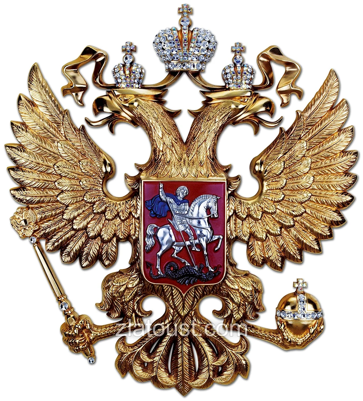 Двуглавый орёл герб России
